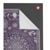 Manduka Yogitoes Skidless Yoga Mat Towel - Geija Purple 2.0 - 71inch